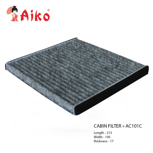 Фильтр салонный AC-101C Aiko (CU 1828)(CA-1105)(9.7.37) Фильтр салонный AC-101C Aiko (CU 1828)(CA-1105)(9.7.37)