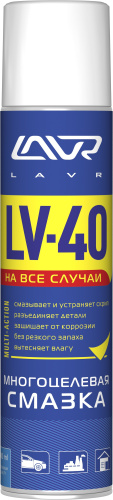 Смазка многоцелевая LV-40 LAVR Multipurpose grease (LN1485)  400 мл (12) Смазка многоцелевая LV-40 LAVR Multipurpose grease (LN1485)  400 мл (12)