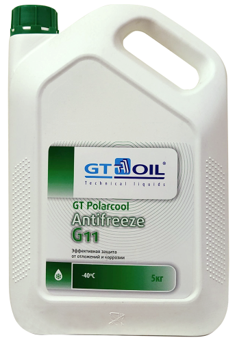 Антифриз GT Polarcool G11 зеленый  5 кг