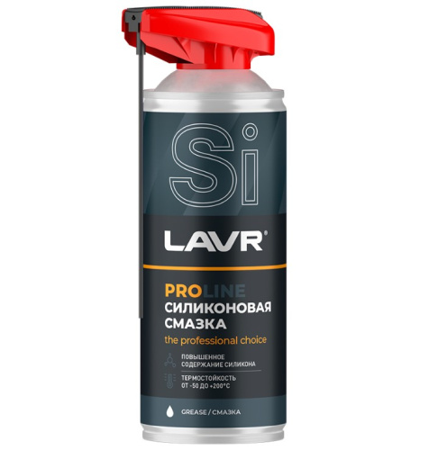 Смазка LAVR силиконовая PROline (LN3532) 520мл (12) Смазка LAVR силиконовая PROline (LN3532) 520мл (12)
