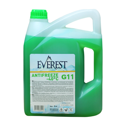 Антифриз EVEREST G11 (зеленый)