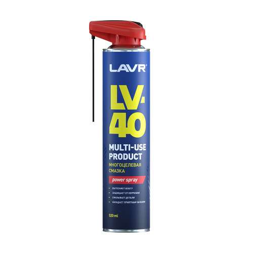 Смазка многоцелевая LV-40 LAVR Multipurpose grease (LN1453)  520 мл (12)