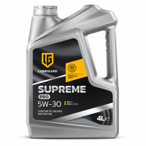 Масло LUBRIGARD SUPREME SAE 5W-30 API SP ACEA A3/B4 4л. Китай