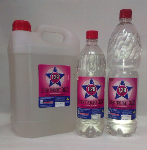 Электролит 1,29 1,5 л.