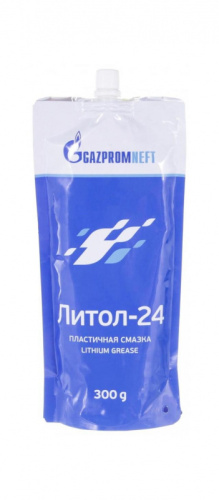 Смазка Gazpromneft ЛИТОЛ 24 (г.Омск) 300гр. дойпак (10)