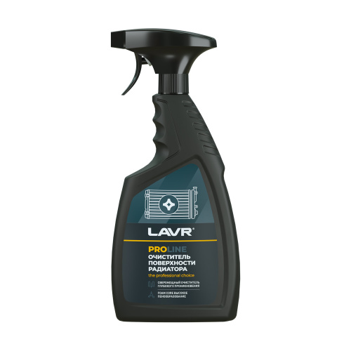 Очиститель поверхности радиатора PROline LAVR (LN2032), 500 мл Очиститель поверхности радиатора PROline LAVR (LN2032), 500 мл