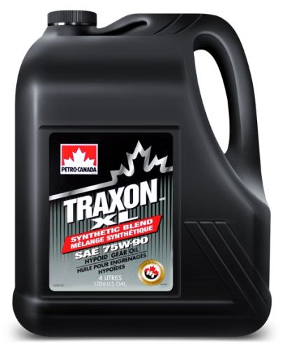 Масло Petro-Canada TRAXON XL SYNTHETIC BLEND SAE 75w-90  4л.