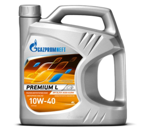 Масло Gazpromneft PREMIUM L SAE 10w-40 API SL/CF (г.Омск) 4л.