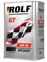 Масло ROLF GT SAE 5W-30 API SN/CF 4л.