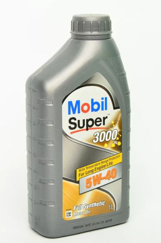 Масло Mobil SUPER 3000 X1 SAE 5w-40 API SN/SM 1л.(12)