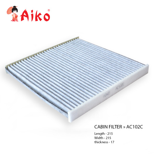 Фильтр салонный AC-102C Aiko (CU 2131)(CA-1101)(LC7461P11)(87139-28010) Фильтр салонный AC-102C Aiko (CU 2131)(CA-1101)(LC7461P11)(87139-28010)