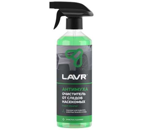 Очиститель от следов насекомых с триггером LAVR (LN1421) 500мл.(20)