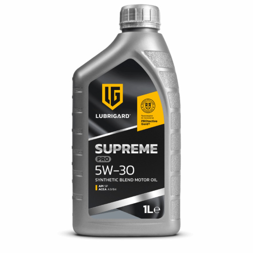 Масло LUBRIGARD SUPREME SAE 5W-30 API SP ACEA A3/B4 1л. Китай