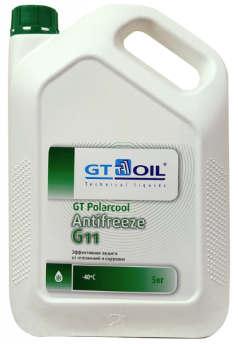 Антифриз GT Polarcool G11 зеленый  5 кг