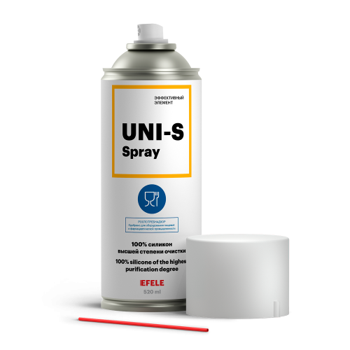 Силикон EFELE UNI-S SPRAY 520 мл. Силикон EFELE UNI-S SPRAY 520 мл.