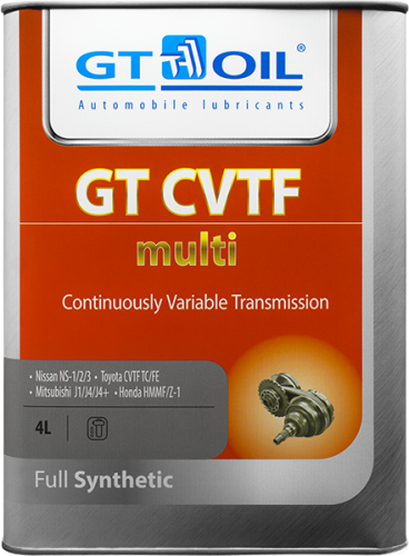 Масло Трансмиссионное GT CVTF Multi (Корея) 4л. (4)