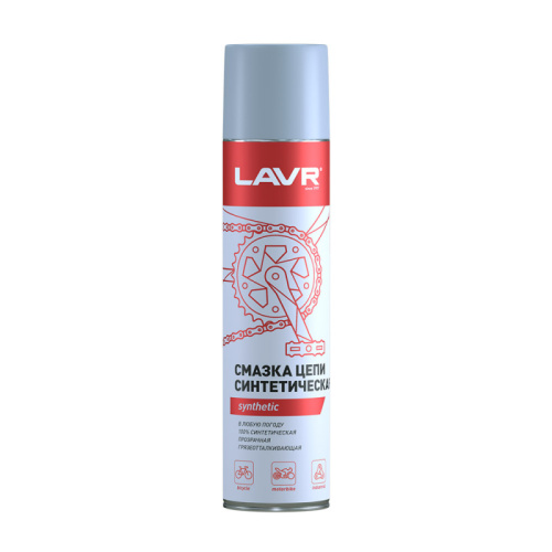 Смазка для цепей LAVR Синтетическая (LN1906)  400 мл (12)